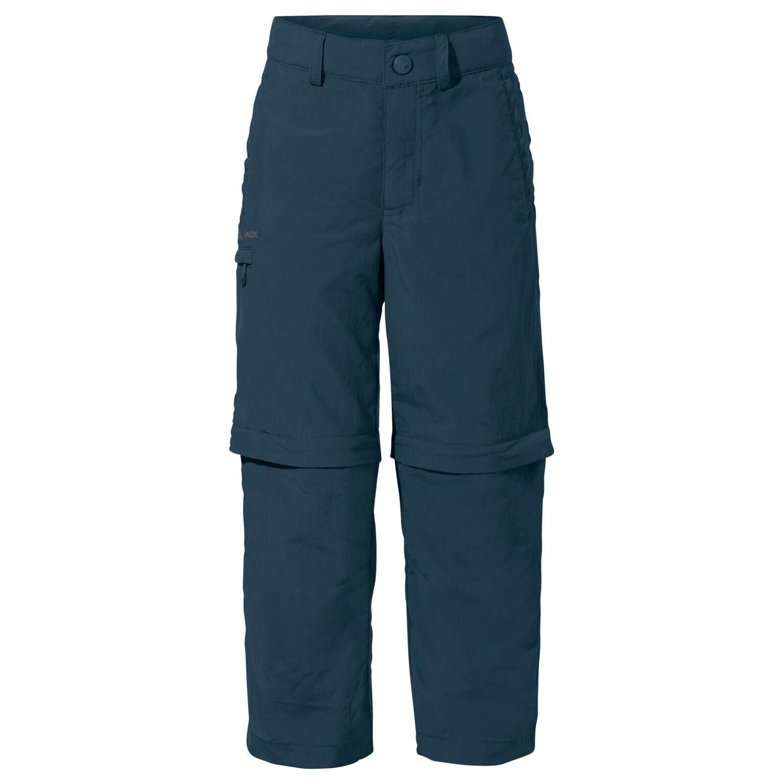 VAUDE Kinder Hose Detective Antimos Zip-off dark sea uni 110/116