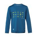 VAUDE Kinder Langarm T-Shirt Solaro II ultramarine 110/116