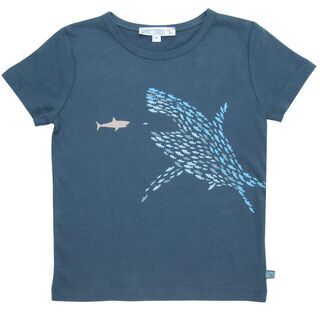 ENFANT TERRIBLE Kinder T-shirt mit Haidruck petrol