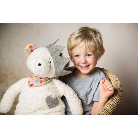 Efie Spieltier Teddy mit Krone