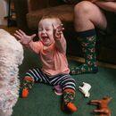 SWOLE PANDA Kinder Socken Fox