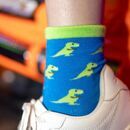 SWOLE PANDA Kinder Socken Bambus T-Rex