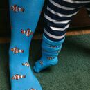 SWOLE PANDA Kinder Socken Clown Fish 7-9Y