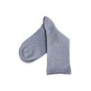 Leela Cotton unisex Socken Rollrand grau 43/46