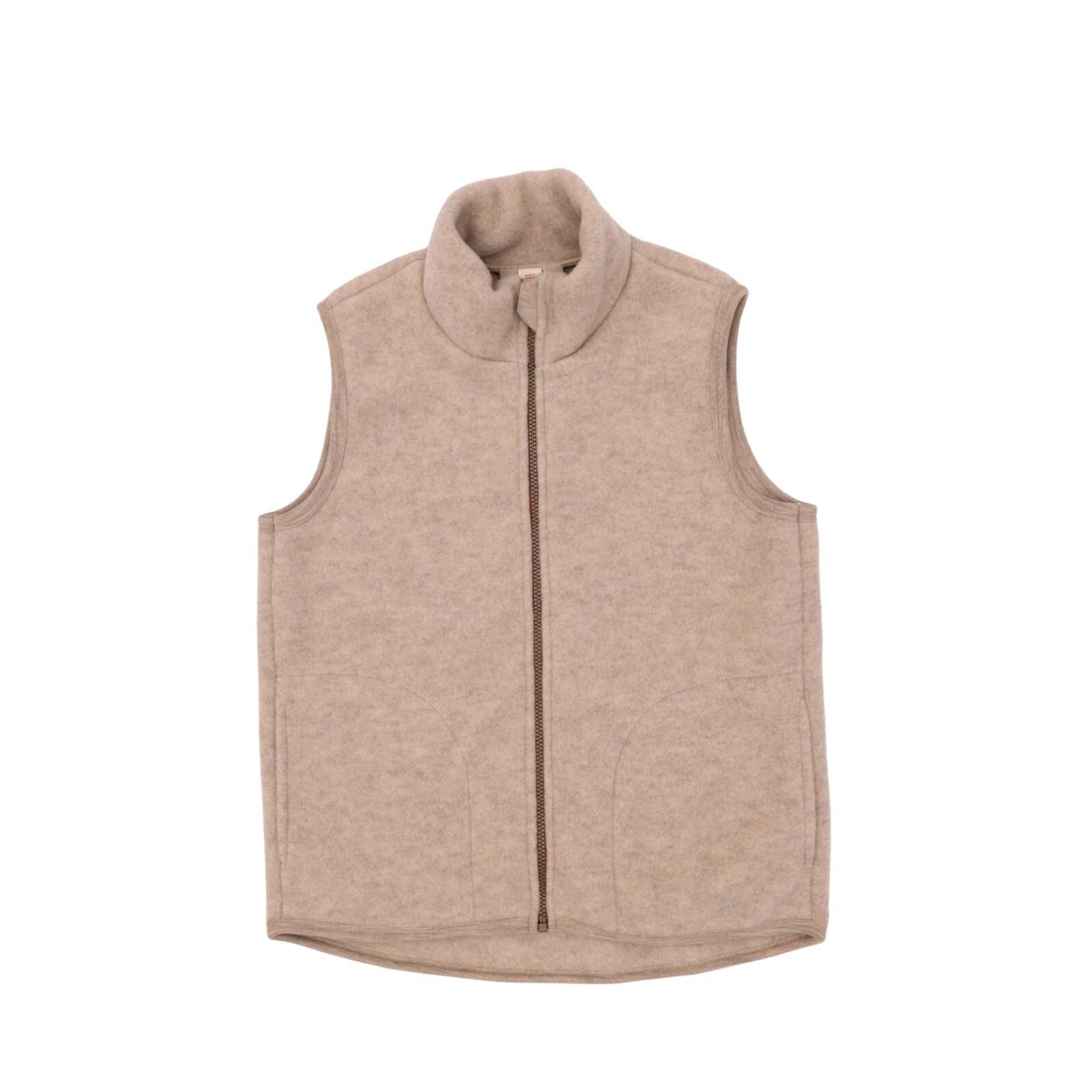 ENGEL Natur Damen Weste Wollfleece sand melange 34/36