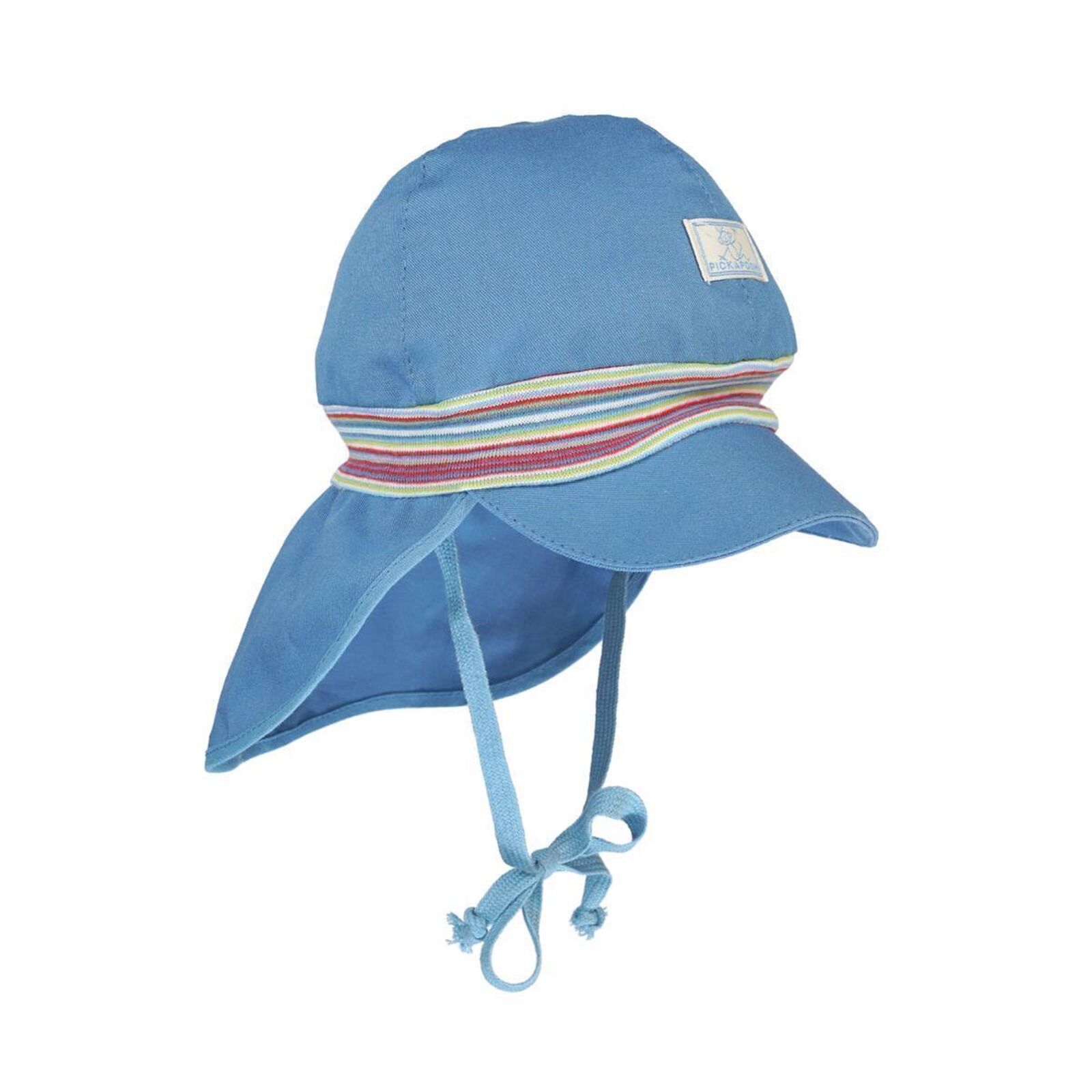 Pickapooh Kinder Sonnenhut Tim jeans/Streifen (UV60) 44