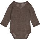 MSLI Baby Body Merino Wolle Woolly rib l/s