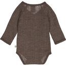 M�SLI Baby Body Merino Wolle Woolly rib l/s 50