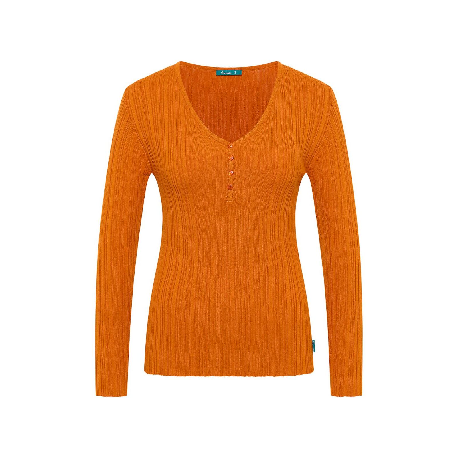 Tranquillo Damen Shirt EcoVero&trade; Viskose dark peach L