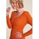 Tranquillo Damen Shirt EcoVero&trade; Viskose dark peach XL