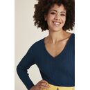 Tranquillo Damen Shirt EcoVero&trade; Viskose bermuda blue XL