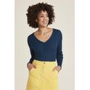 Tranquillo Damen Shirt EcoVero&trade; Viskose bermuda blue XL