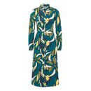 Tranquillo Damen Langes EcoVero&trade; Viskose -Kleid lily XS