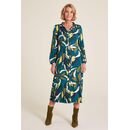 Tranquillo Damen Langes EcoVero&trade; Viskose -Kleid lily S
