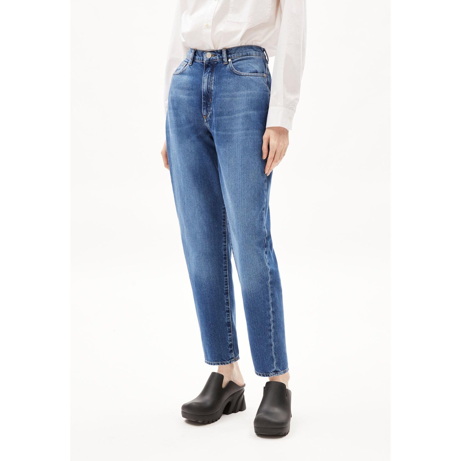 ARMEDANGELS Damen Jeans MAIRAA azul 28/32