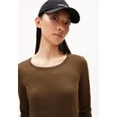 ARMEDANGELS Damen Longsleeve ENRICCAA SOFT dried moss XL