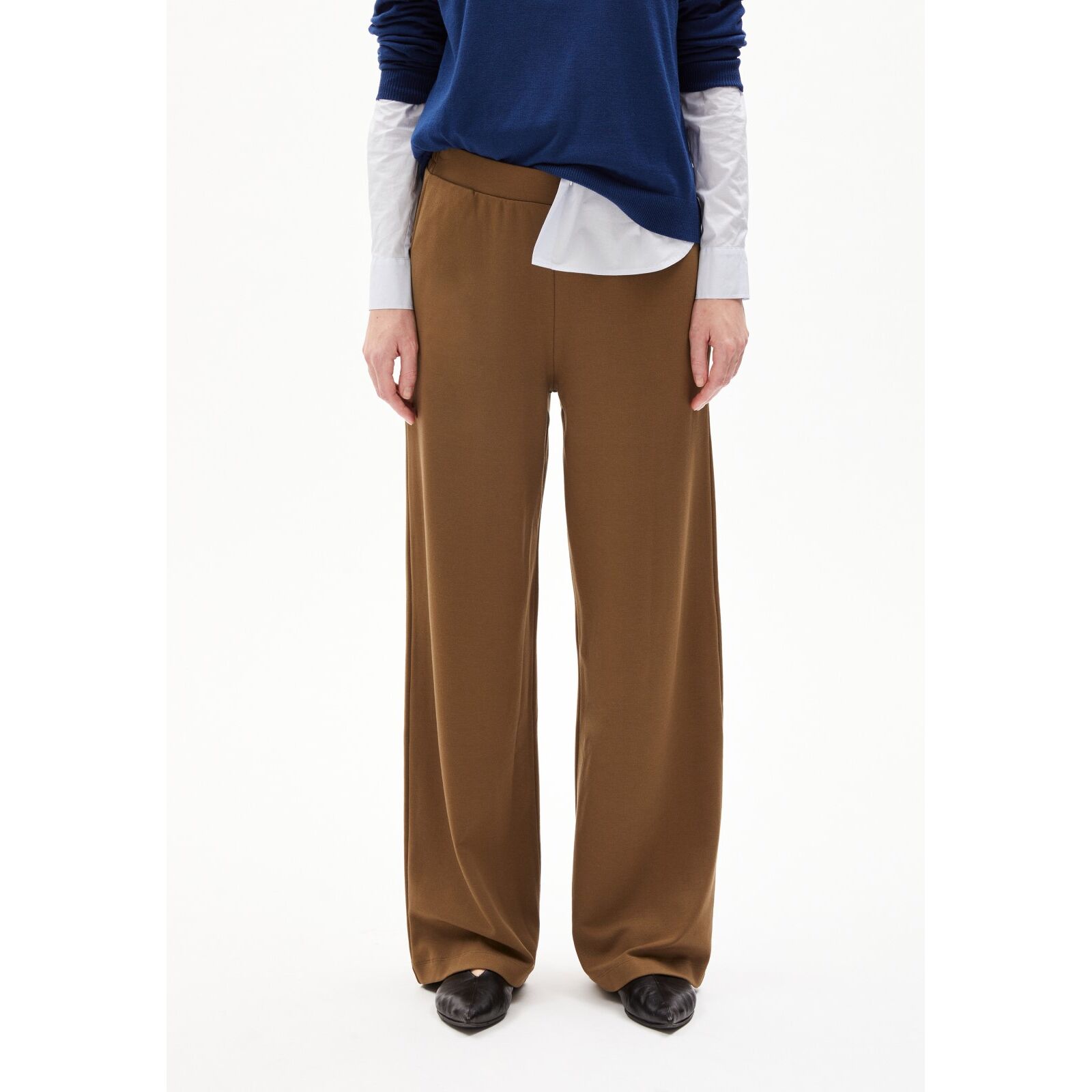 ARMEDANGELS Damen Hose HIMAARI dried moss S