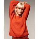 Alma & Lovis Damen Pulli Fluffy jaffa