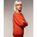 Alma & Lovis Damen Pulli Fluffy jaffa