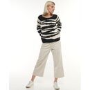 Alma & Lovis Damen Pulli Tiger raven L