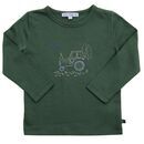 ENFANT TERRIBLE Kinder Shirt Traktorstickerei dark green