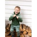 ENFANT TERRIBLE Kinder Hoodie Colourblock dark green-sage