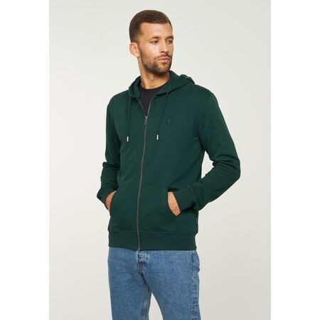 recolution Herren Sweatjacke BIRCH deep green