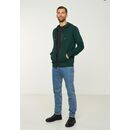 recolution Herren Sweatjacke BIRCH deep green