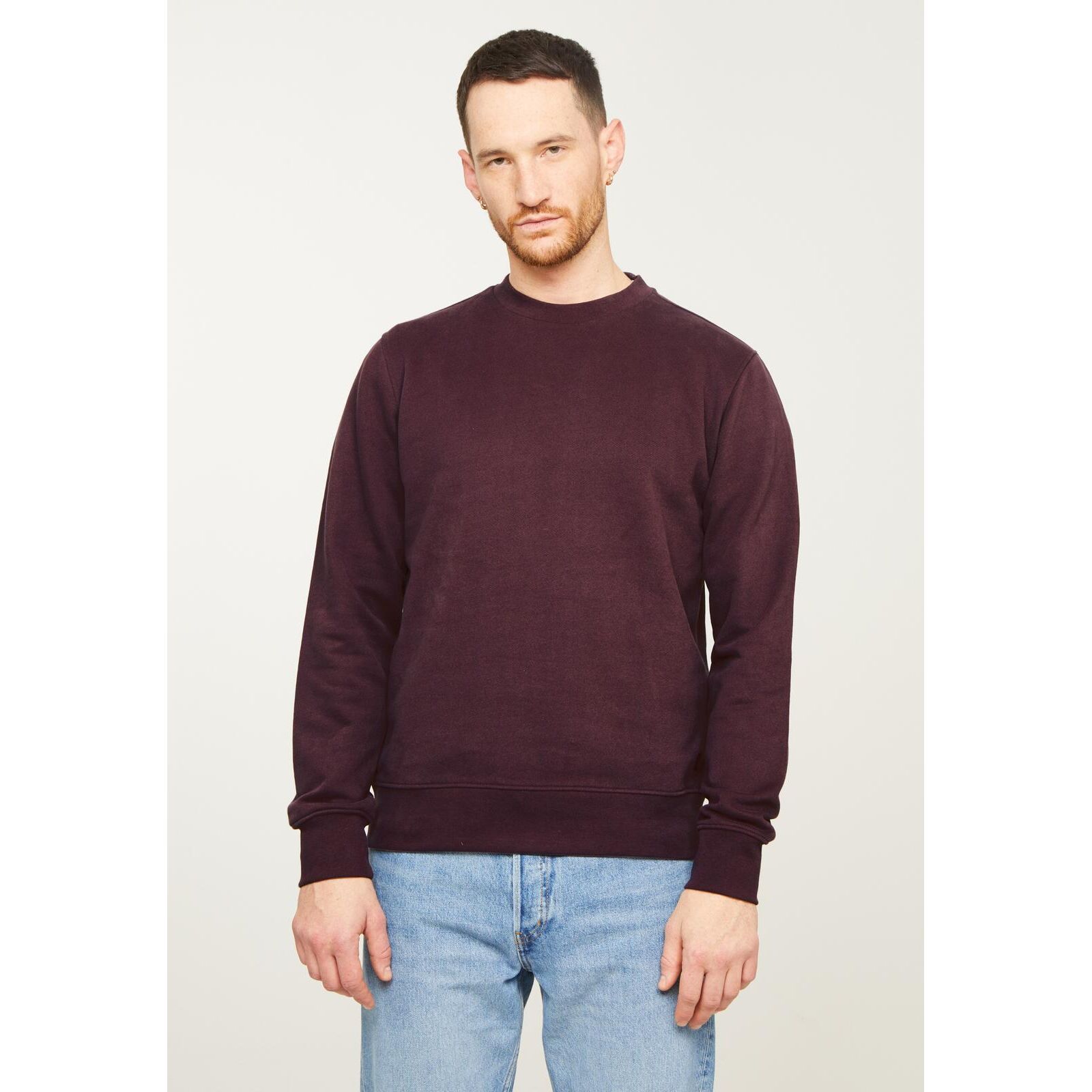 recolution Herren Sweatshirt TAMARILLO dark plum