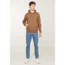 recolution Herren Kapuzenshirt larch brown