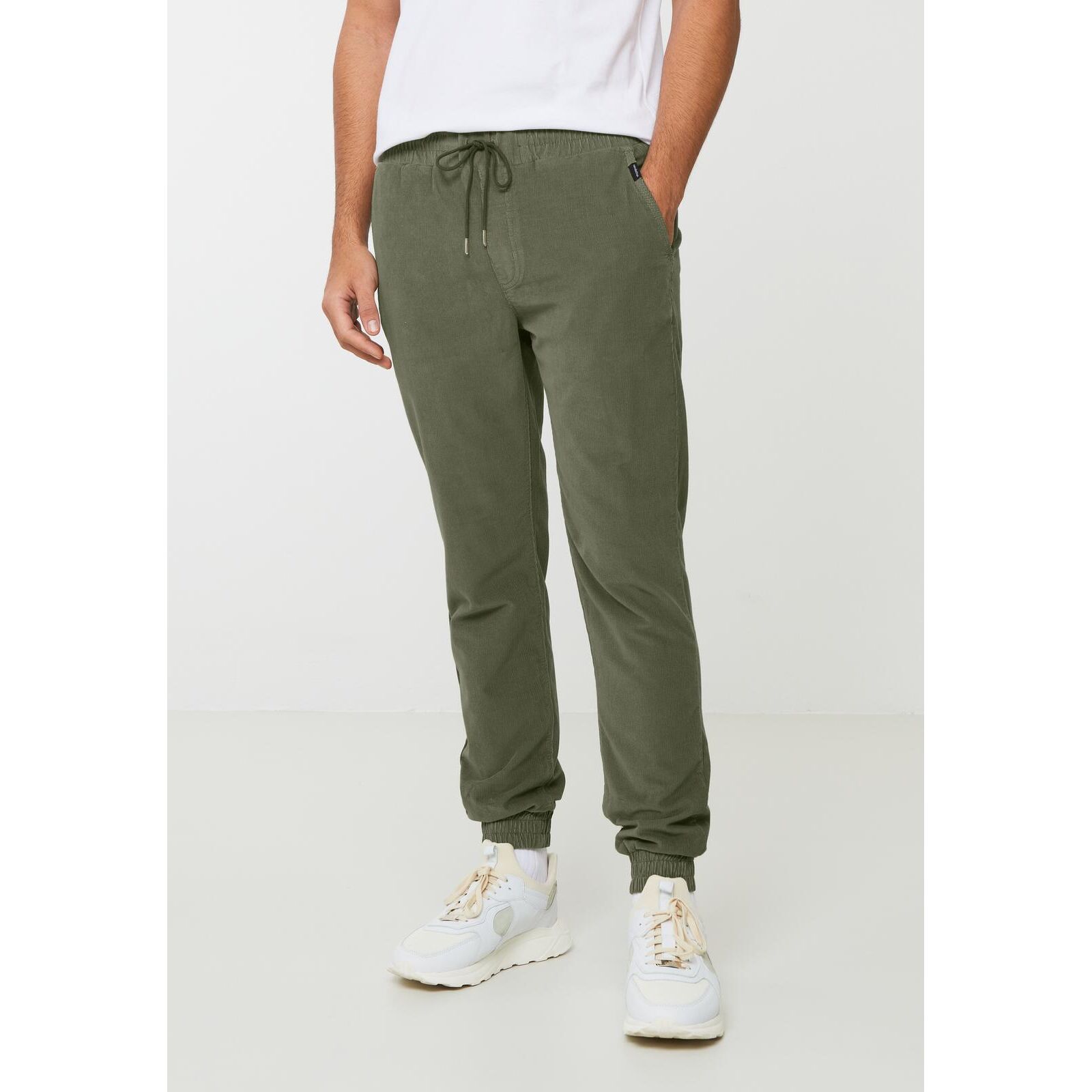 recolution Herren Hose Jogg Chino CYPERUS khaki