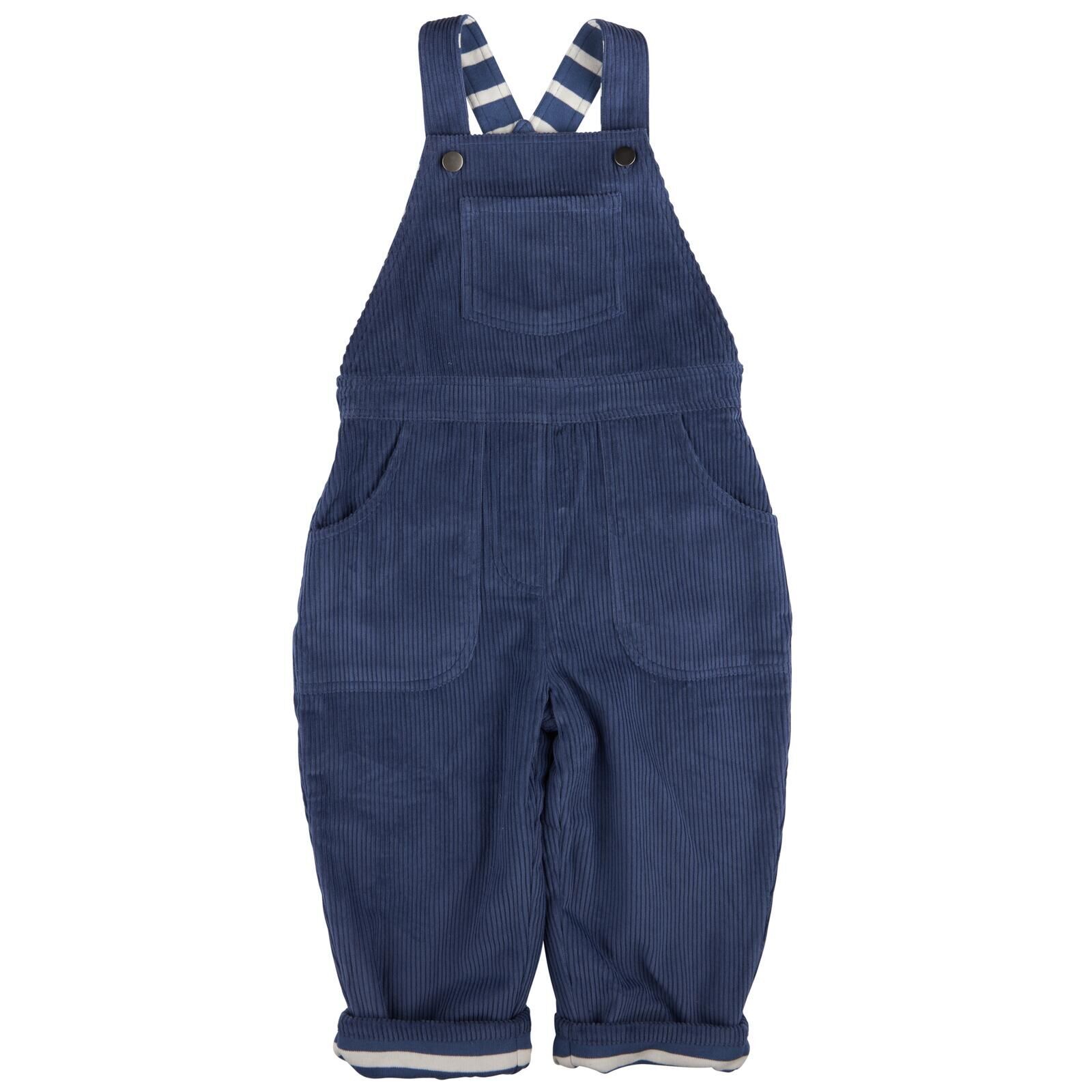 PIGEON ORGANICS Kinder Latzhose gefttert night blue 3-4y (104)