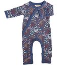 PIGEON ORGANICS Baby Overall mit Wickelffnung bedruckt