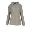 naturalmente Damen Pullover Troyer Perlfang