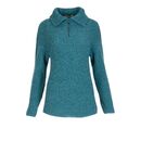 naturalmente Damen Pullover Troyer Perlfang