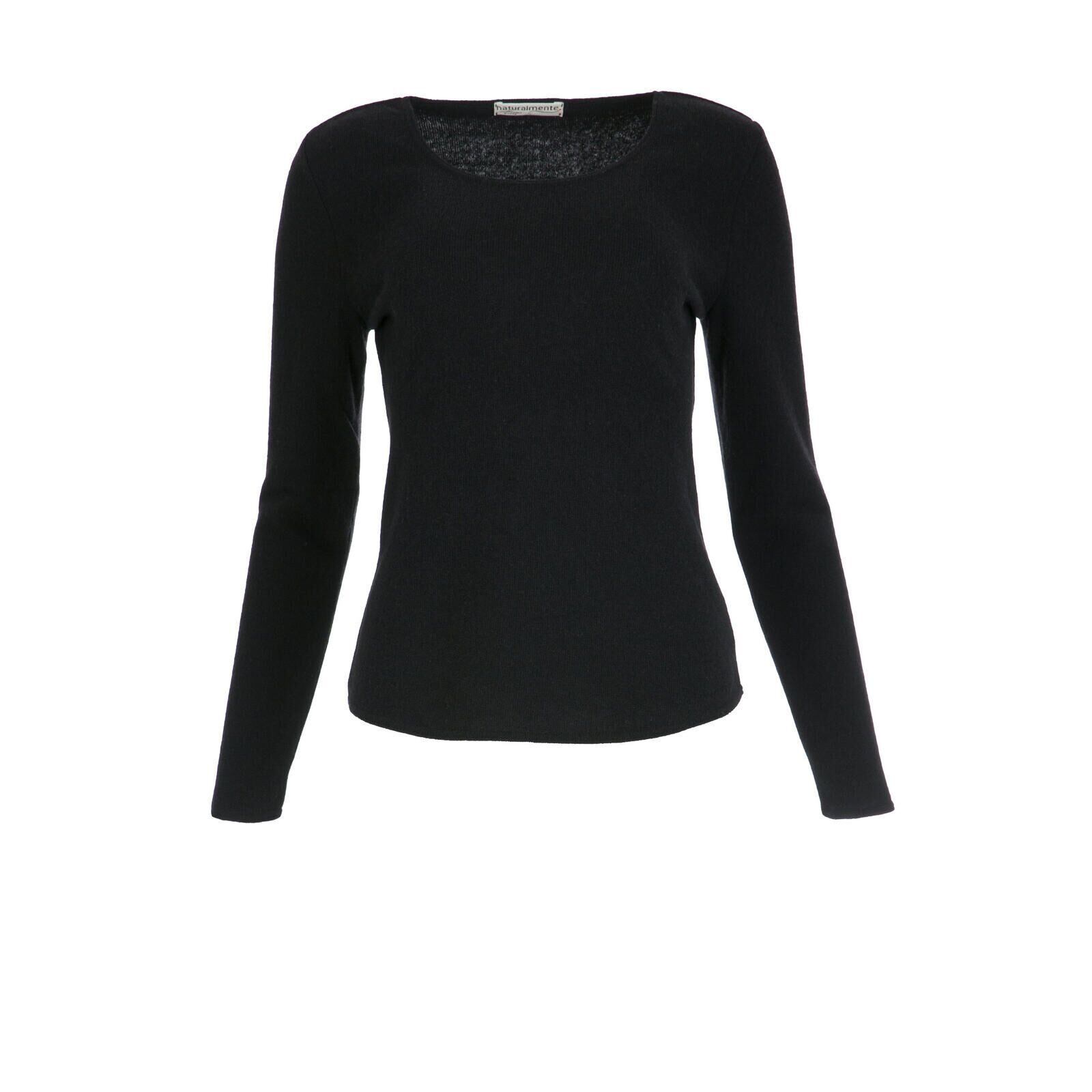 naturalmente Damen Pullover schwarz XS