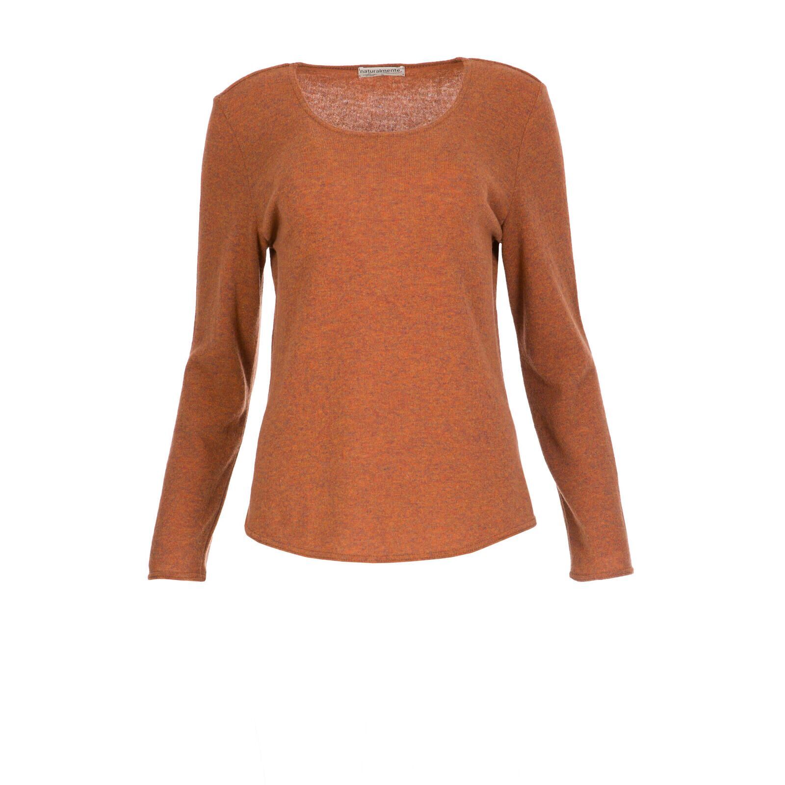 naturalmente Damen Pullover h-rostmel. L