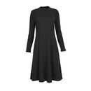 naturalmente Damen Kleid Wolle schwarz M
