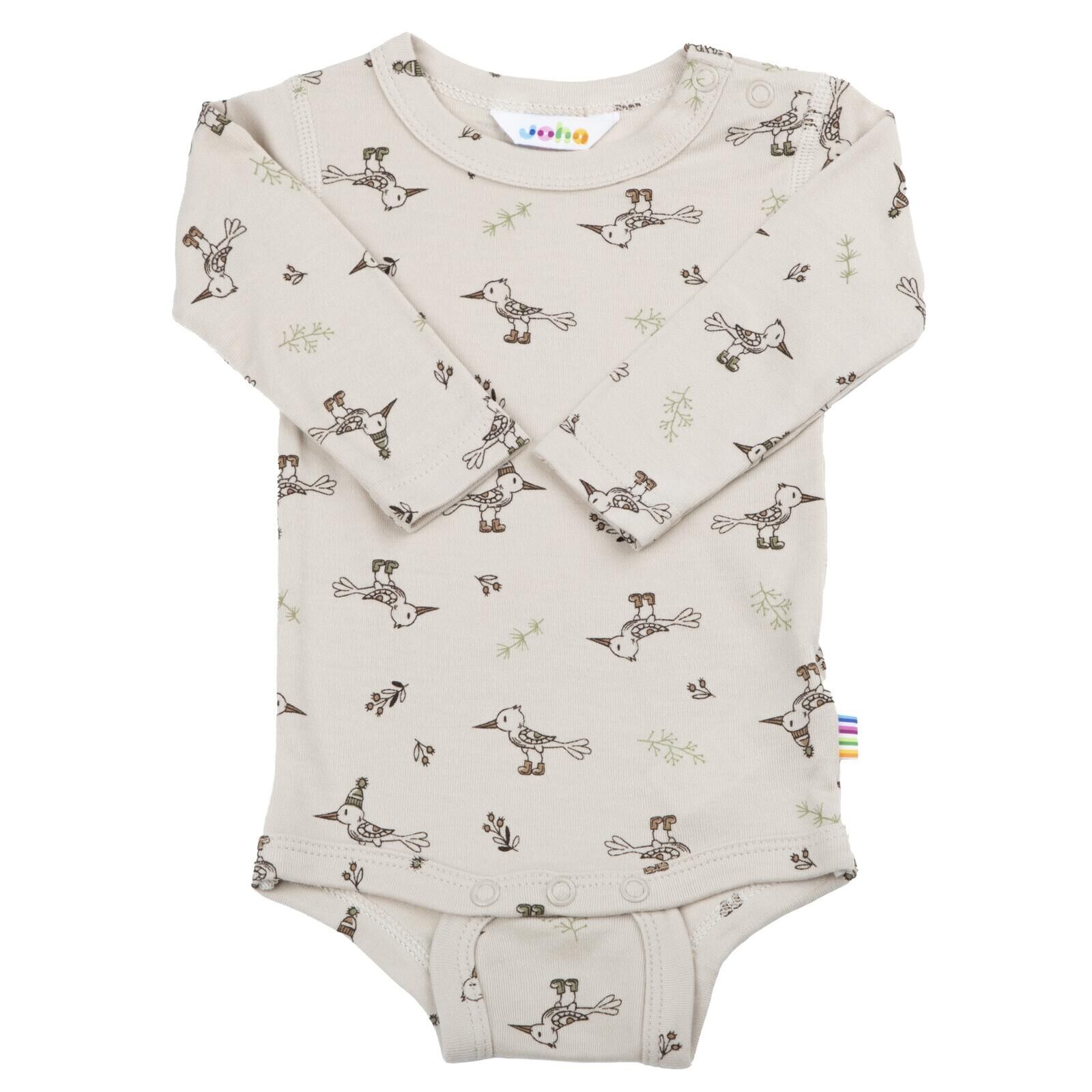 Joha Baby Body Langarm Bambus Viskose beige 90