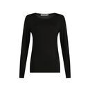 GREENBOMB Damen Langarmshirt BASIC Mind black