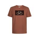 GREENBOMB Herren T-Shirt BIKE CUBE Fusion nutmeg