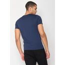 GREENBOMB Herren T-Shirt LIFESTYLE RUNNING Roll navy