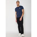 GREENBOMB Herren T-Shirt LIFESTYLE RUNNING Roll navy