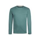 GREENBOMB Herren Langarmshirt BASIC Rough deep sage XL