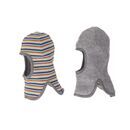 Pickapooh Kinder Schalmtze Switch Wollfleece gray/marine-trkis 56