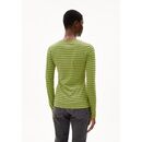 ARMEDANGELS Damen Langarmshirt ENRICAA STRIPES new moss-dark moss S