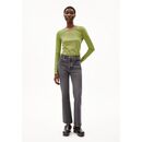 ARMEDANGELS Damen Langarmshirt ENRICAA STRIPES new moss-dark moss S