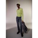 ARMEDANGELS Damen Langarmshirt ENRICAA STRIPES new moss-dark moss S