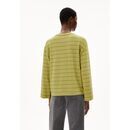 ARMEDANGELS Damen Longsleeve MARYNAA FINE STRIPE new moss-dark moss M