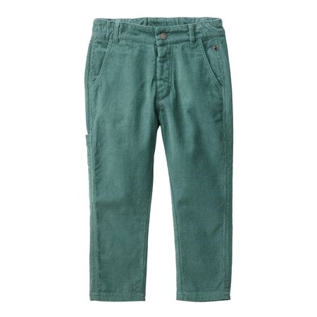 People Wear Organic Kinder Kord-Hose eukalyptus